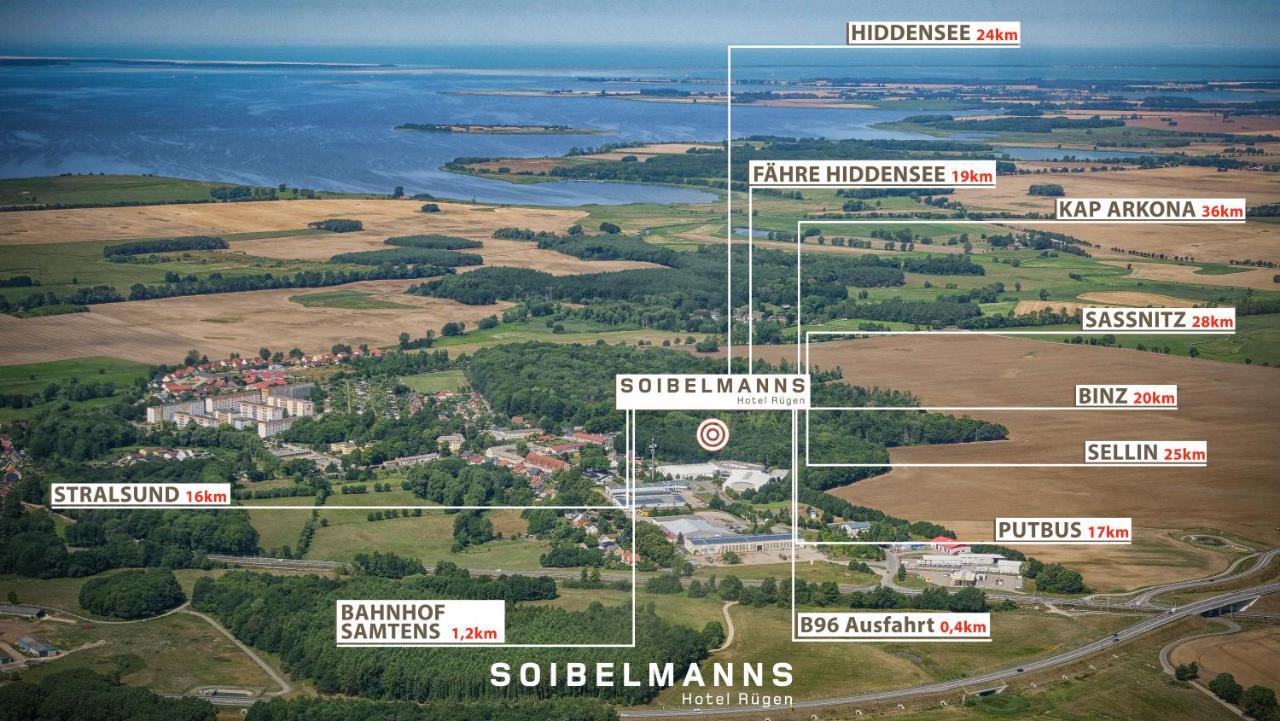 Soibelmanns Hotel Ruegen Samtens Exterior foto